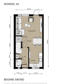 Beatrixstraat 1A bouwnummer 2 0 ong, Colijnsplaat