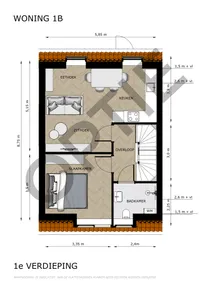 Beatrixstraat 1B bouwnummer 3 0 ong, Colijnsplaat