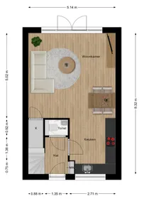 Vijf Achtenhof 3, Bleskensgraaf Ca