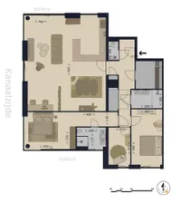 Victoria | Appartement havenkanaal bnr. 9 0ong, Goes