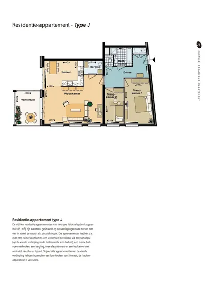 Appartement Mosalunet, Maastricht