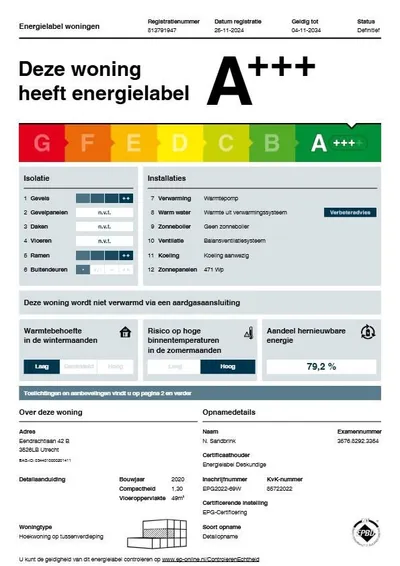 Eendrachtlaan , 3526LB, Utrecht, Utrecht
