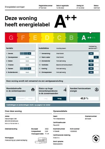 Marconilaan , 5612HM, Eindhoven, Noord-Brabant