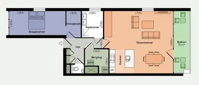 Appartement Zalmstraat, Rotterdam
