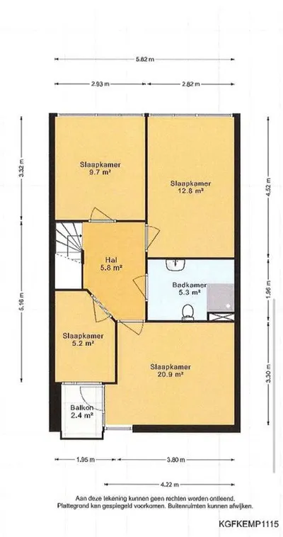 Appartement Kempenaar 11, Lelystad