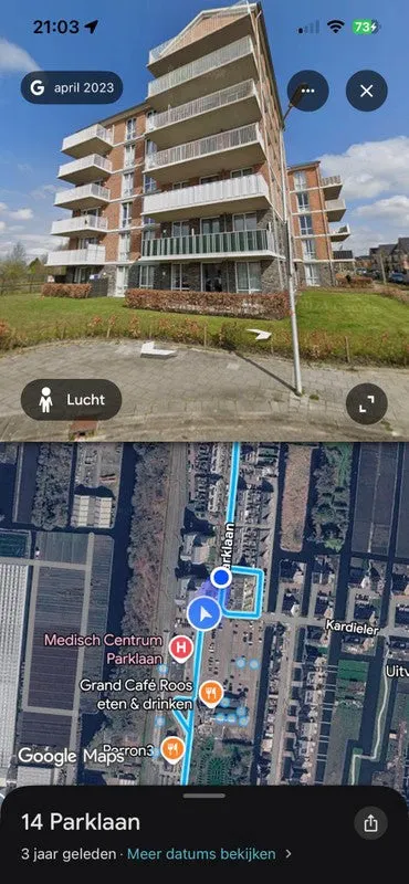Appartement Parklaan, Boskoop