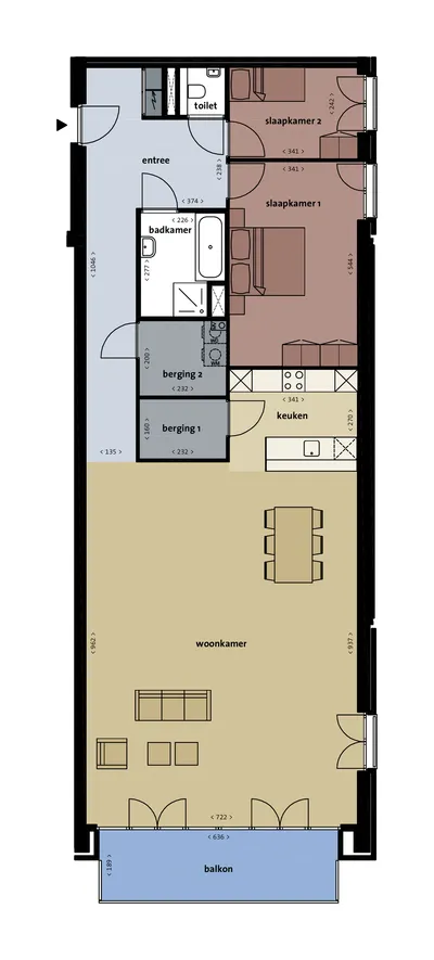 Appartement Bert Haanstrakade, Amsterdam