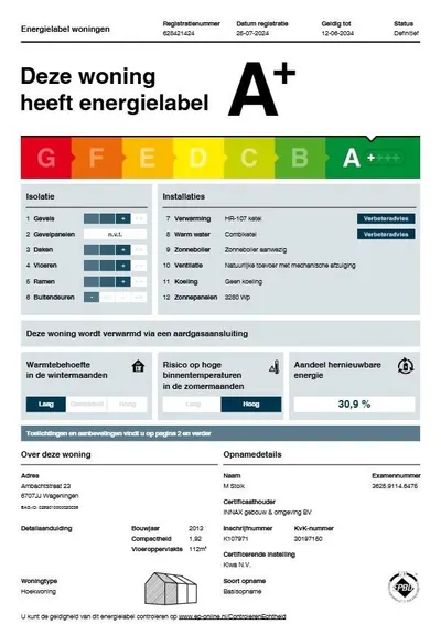 Ambachtstraat , 6707JJ, Wageningen, Gelderland