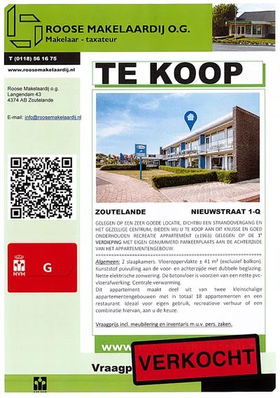 Nieuwstraat 1-Q, 4374BC, Zoutelande, Zeeland