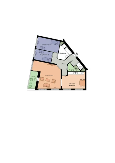 Appartement Clermontlunet, Maastricht
