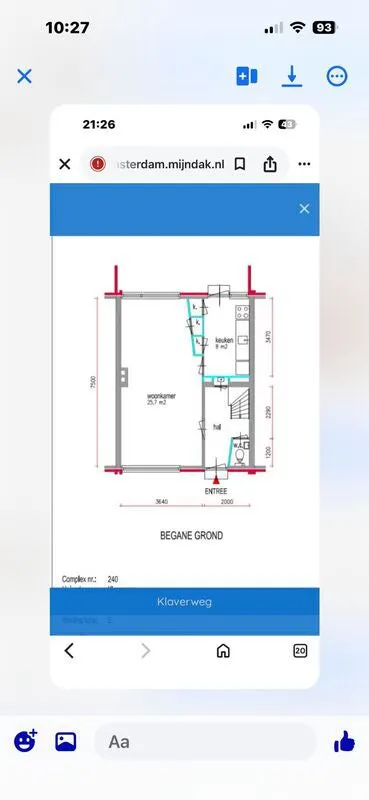 Appartement Klaverweg, Zaandam