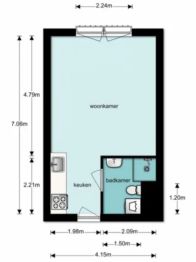 Bovenwoning Europaplein, Utrecht