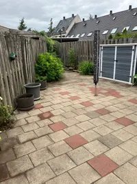 Granietsteen, Houten