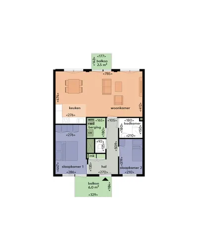 Appartement Brusselplein, Utrecht