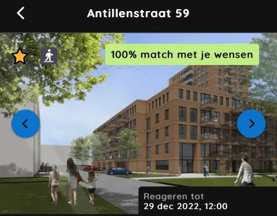 Appartement Antillenstraat, Groningen