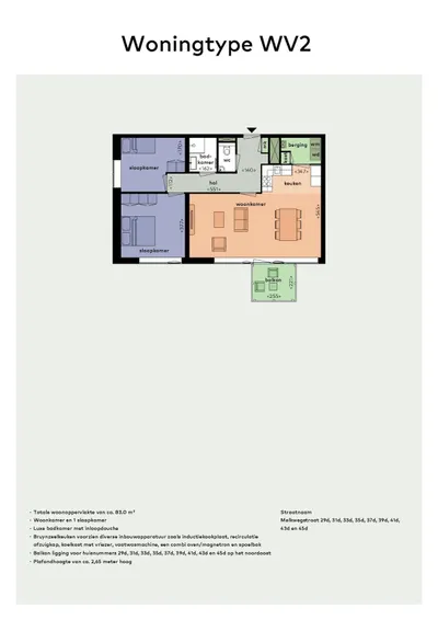 Appartement Melkwegstraat, Den Haag